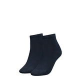 TOMMY HILFIGER Women's Quarter Socks, pack - TH, cotton, 35-42, plain