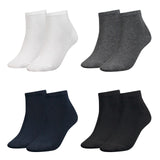 TOMMY HILFIGER Women's Quarter Socks, pack - TH, cotton, 35-42, plain