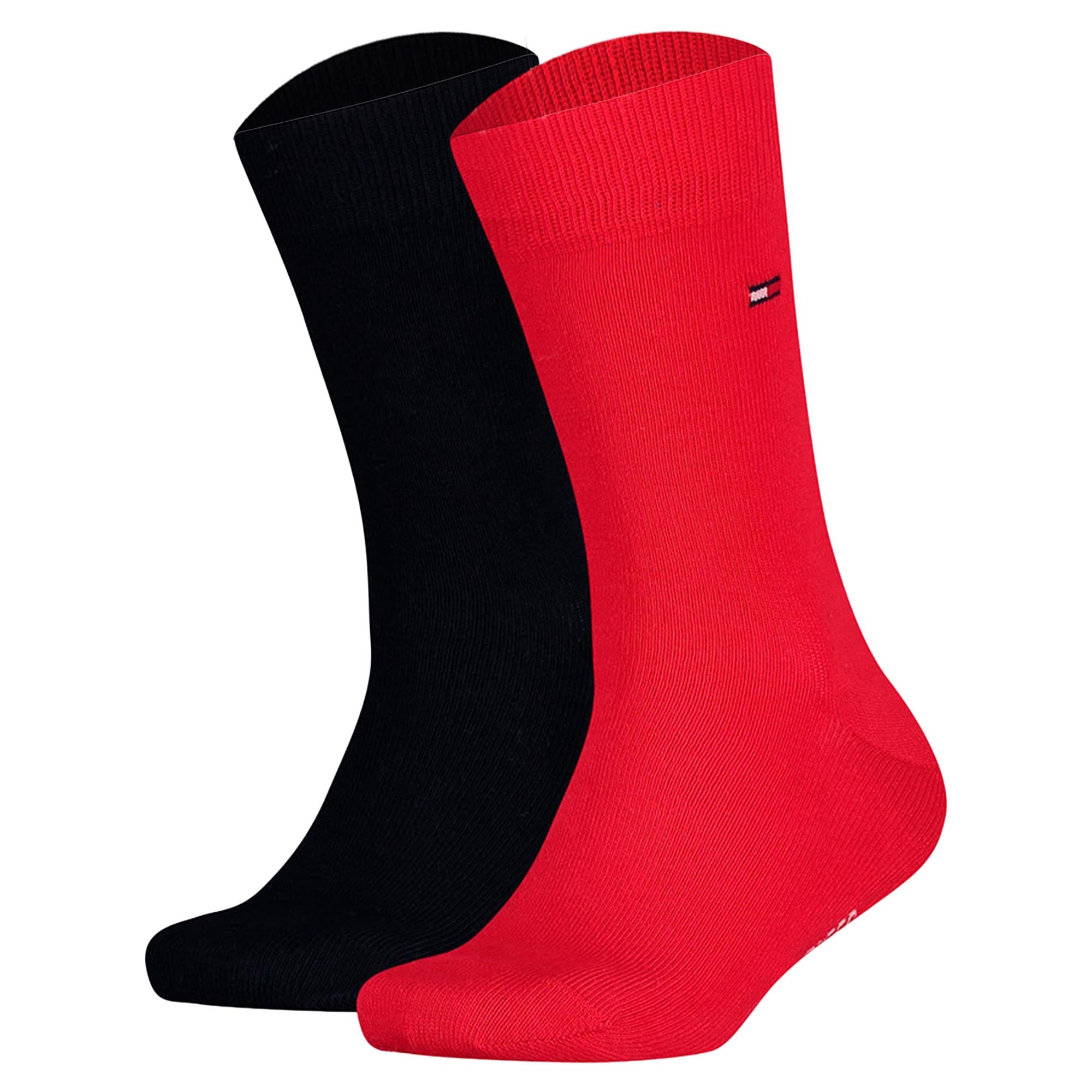 TOMMY HILFIGER Kinder Socken, 2er Pack - Basic, TH, 23-42, einfarbig