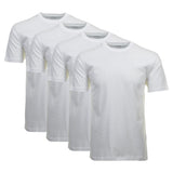 RAGMAN Herren T-Shirt 4er Pack - 1/2 Arm, Unterhemd, Rundhals
