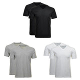 RAGMAN Herren T-Shirt Vorteilspack - 1/2 Arm, Unterhemd, V-Neck