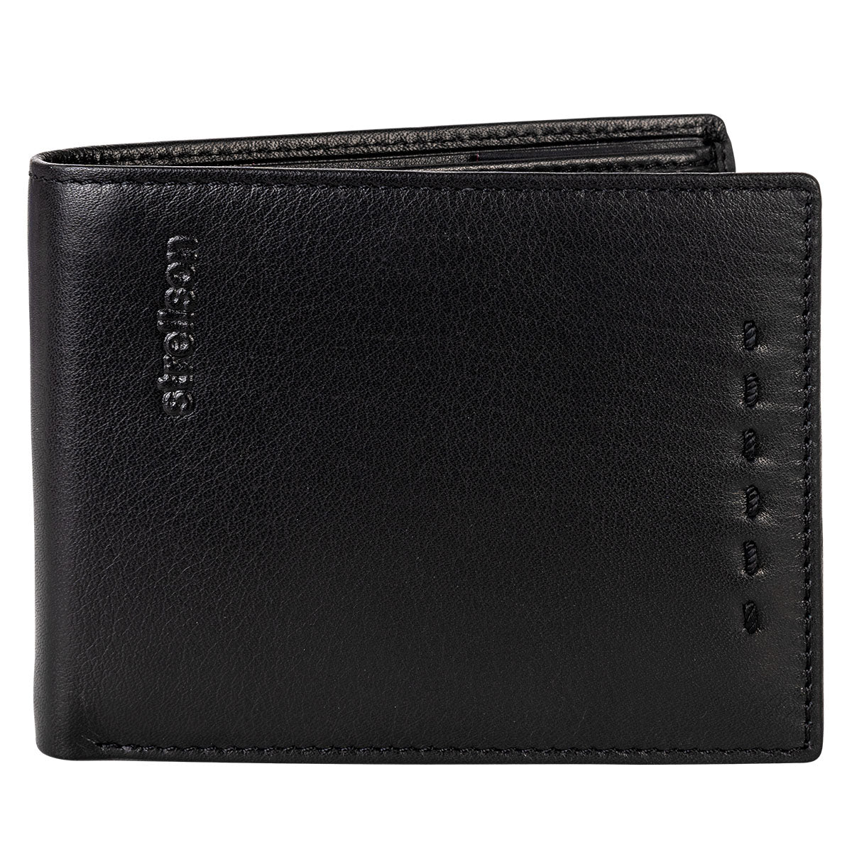 Strellson Herren Geldbörse, echtes Leder - Oxford Circus Billfold H7, 9,5x12x2,5cm (HxBxT)