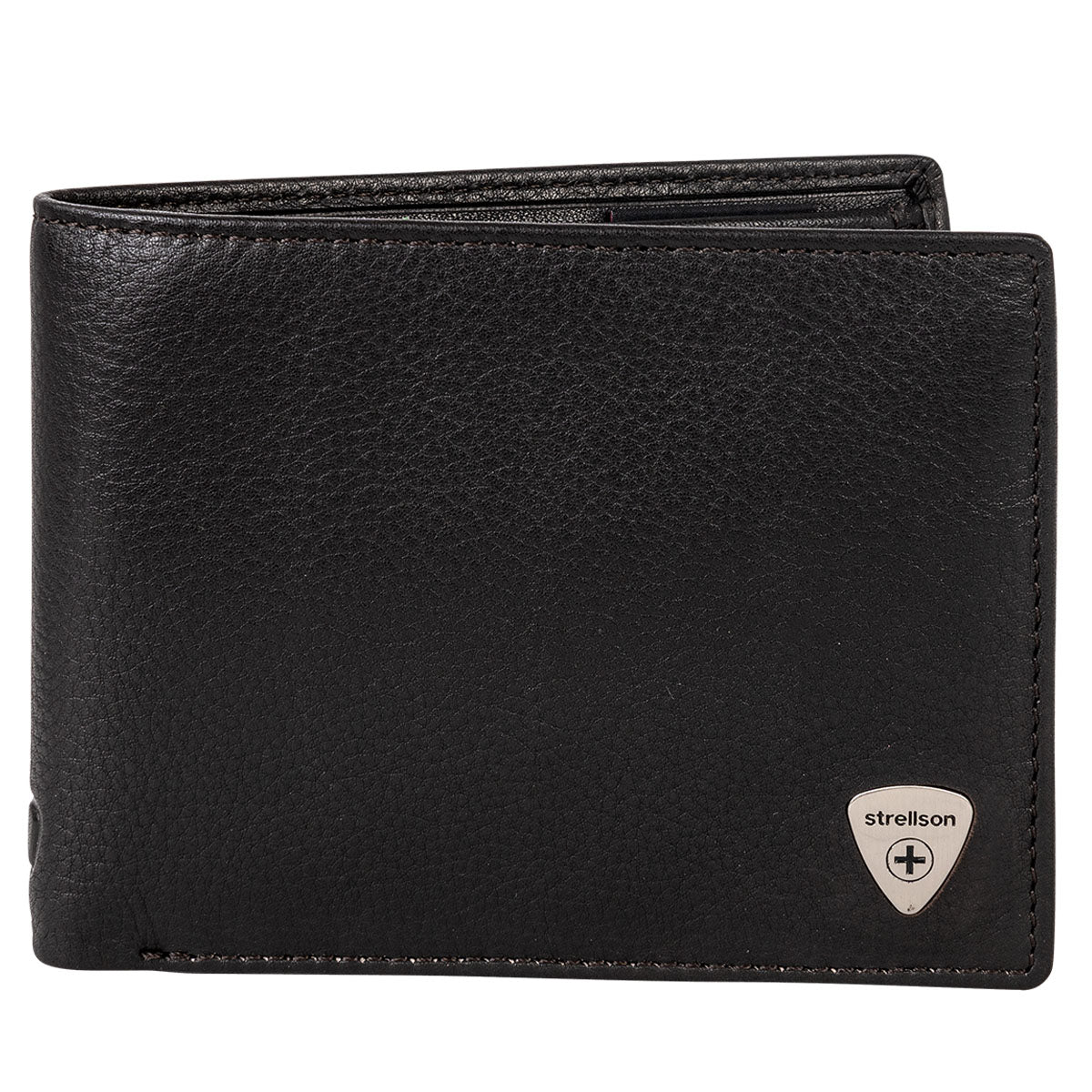 Strellson Herren Geldbörse, echtes Leder - Harrison Billfold H4, 10x12x2cm (HxBxT)