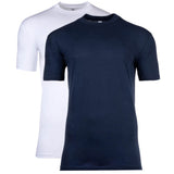 HOM Men's T-Shirt Crew Neck - Tee Shirt Harro New, short Sleeve, round Neck, one coloured
