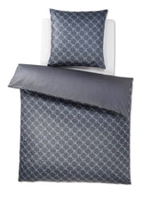 JOOP! bed linen 2 pieces - Cornflower Gradiant, Comfort-Satin, Cotton, Jacquard