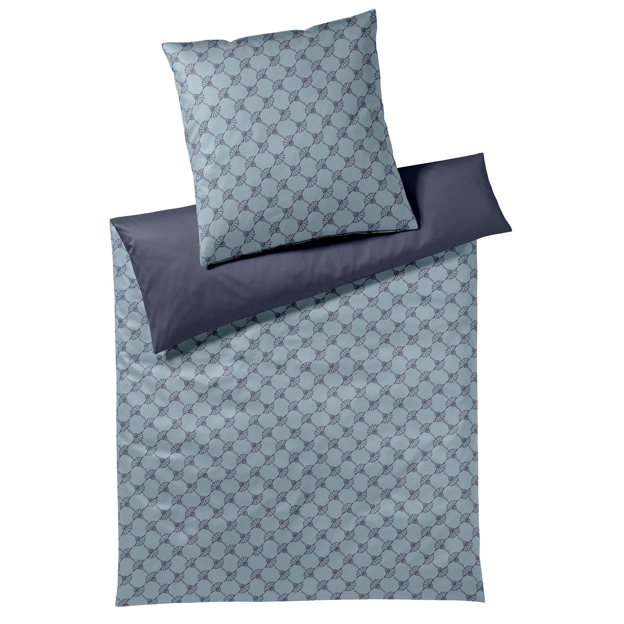 JOOP! Bettwäsche 2 teilig - Cornflower Double, Comfort-Satin, Baumwolle, Jacquard
