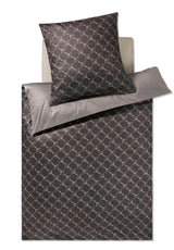 JOOP! bed linen 2 pieces - Cornflower Double, Comfort-Satin, Cotton, Jacquard