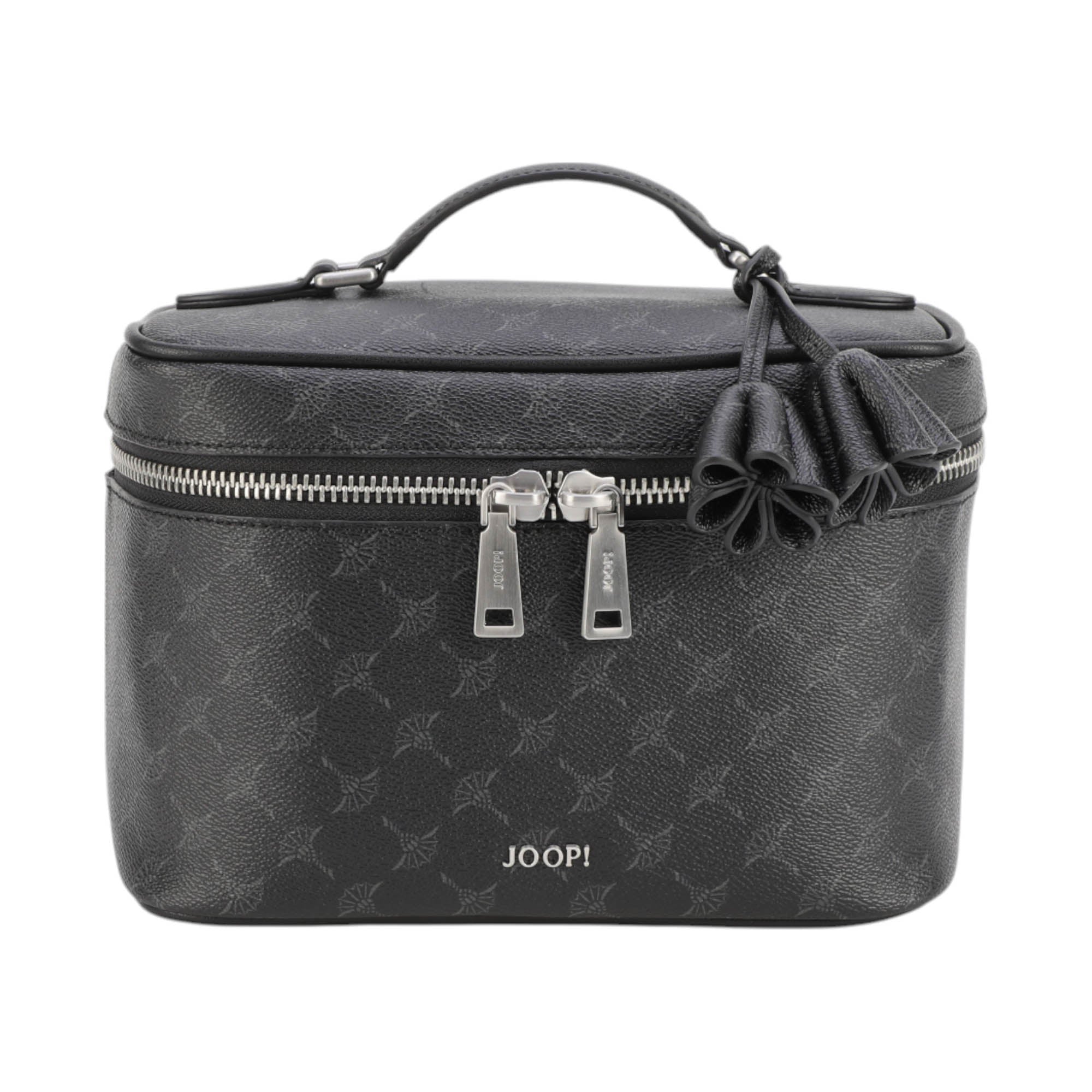 JOOP! Damen Kosmetiktasche - Cortina 1.0 Flora Washbag mhz, Cornflower, Logo, 17x24x13cm (HxBxT)