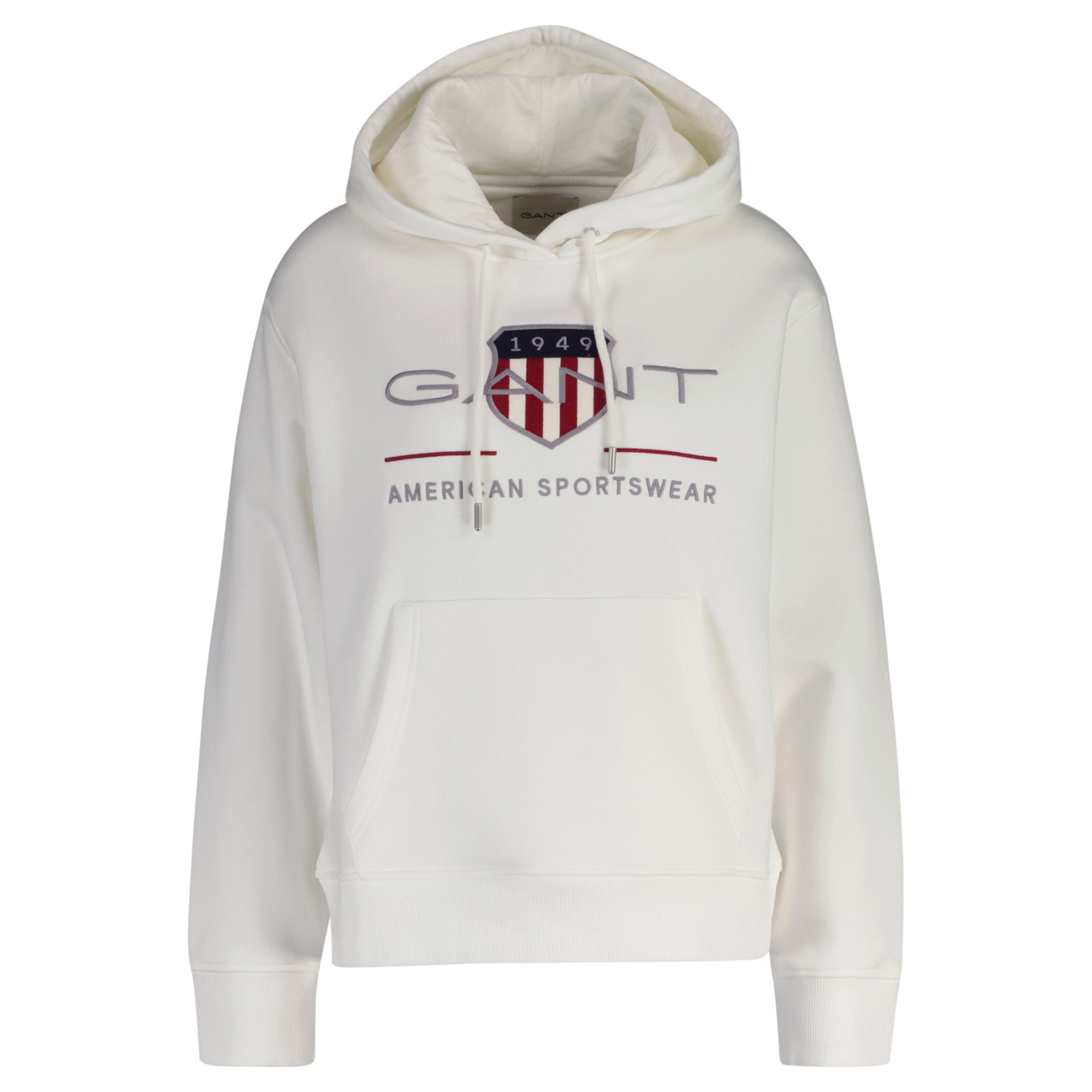 GANT Damen Hoodie - ARCHIVE SHIELD HOODIE, Sweatshirt, Kapuze, Logo, uni