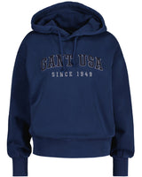 GANT Ladies Sweatshirt - D1. USA Hoodie, hooded jumper, logo embroidery
