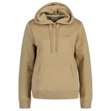 GANT Ladies Sweatshirt - REGULAR SHIELD HOODIE, Hooded Sweater, Logo