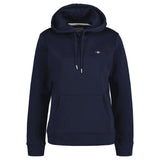 GANT Ladies Sweatshirt - REGULAR SHIELD HOODIE, Hooded Sweater, Logo