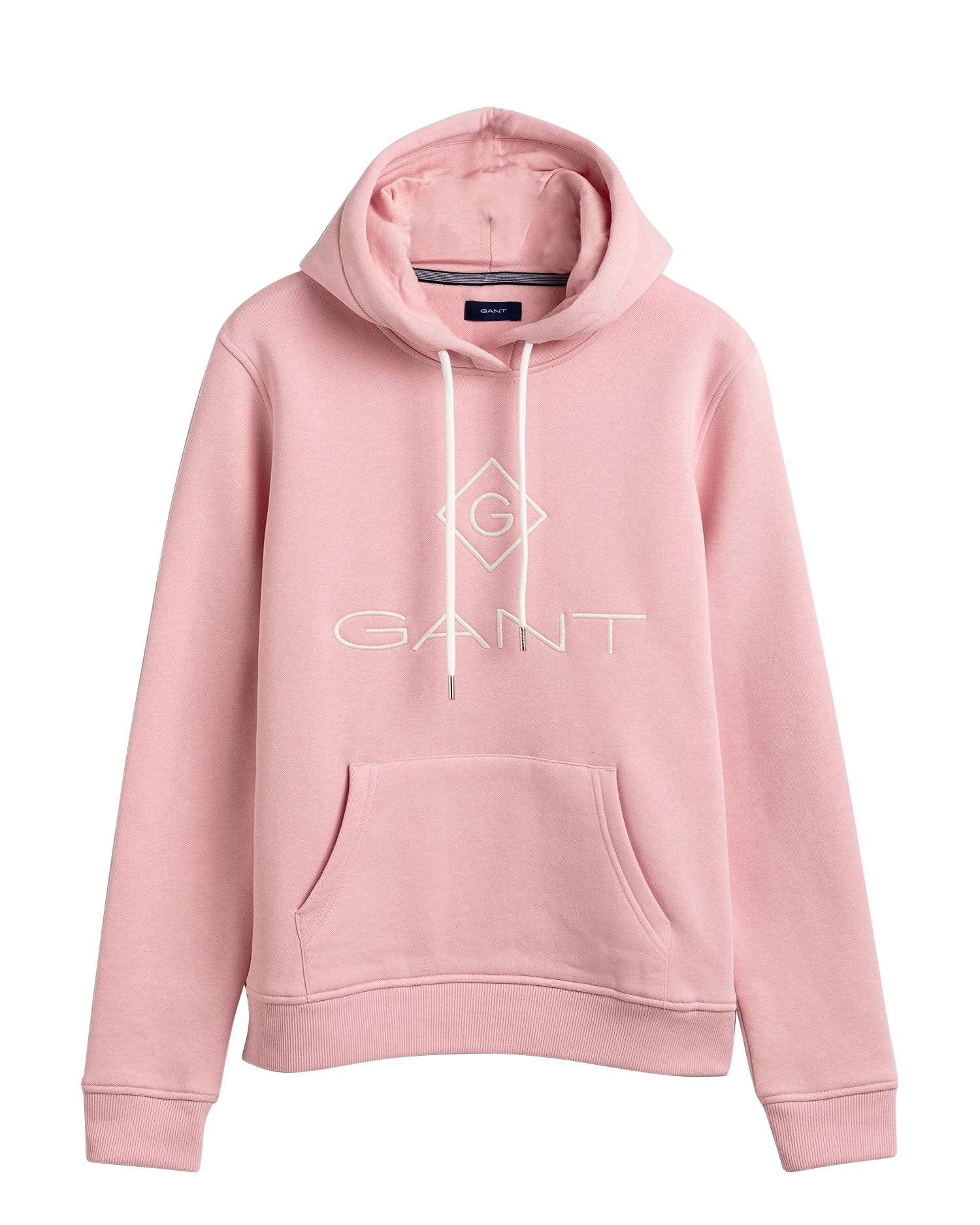 GANT Damen Hoodie - Lock Up Sweat Hoodie, Kapuzen-Pullover, Logo Stickerei