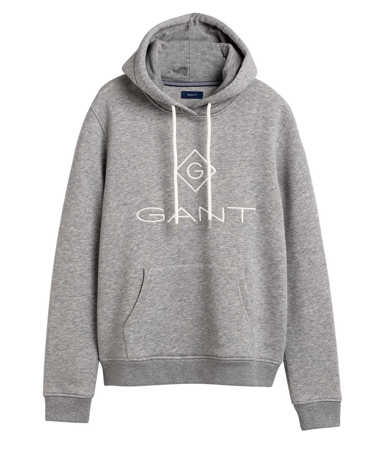 GANT Damen Hoodie - Lock Up Sweat Hoodie, Kapuzen-Pullover, Logo Stickerei