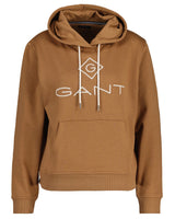 GANT Damen Hoodie - Lock Up Sweat Hoodie, Kapuzen-Pullover, Logo Stickerei