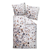 Janine 2-piece bed linen set – MODERN ART S, mako satin, mercerised cotton, polka dot print