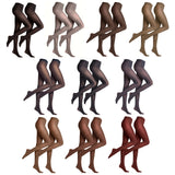 FALKE Ladies Tights Pack of 2 - Pure Matt 50 Den, Transparent, semi-opaque