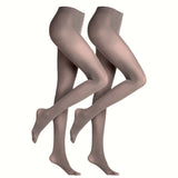 FALKE Damen Feinstrumpfhose 2er Pack - Pure Matt 50 Den, Transparent, semi-opaque
