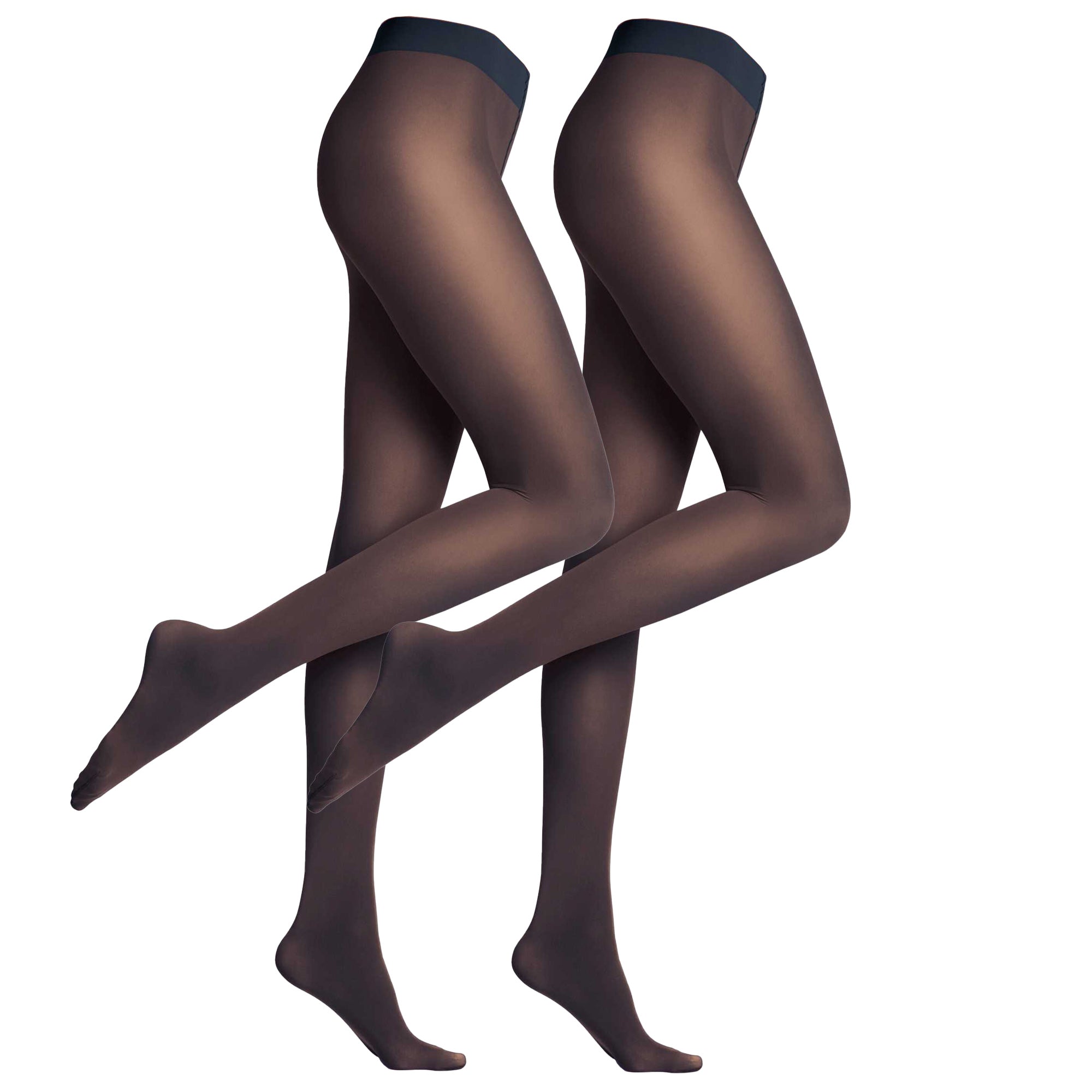 FALKE Damen Feinstrumpfhose 2er Pack - Pure Matt 50 Den, Transparent, semi-opaque