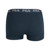FILA Herren Boxer Shorts, 5er Pack - Logobund, Urban, Cotton Stretch, einfarbig – 3/3