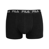 FILA Herren Boxer Shorts, 5er Pack - Logobund, Urban, Cotton Stretch, einfarbig – 2/3