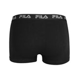 FILA Herren Boxer Shorts, 5er Pack - Logobund, Urban, Cotton Stretch, einfarbig – 3/3