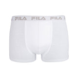 FILA Herren Boxer Shorts, 5er Pack - Logobund, Urban, Cotton Stretch, einfarbig – 7/8