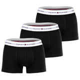 TOMMY HILFIGER men's boxer shorts, 3-pack - trunks, logo, cotton stretch