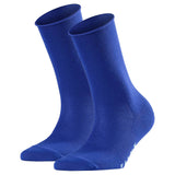 FALKE Damen Socken Active Breeze 2er Pack - Uni, Rollbündchen, Lyocell Faser
