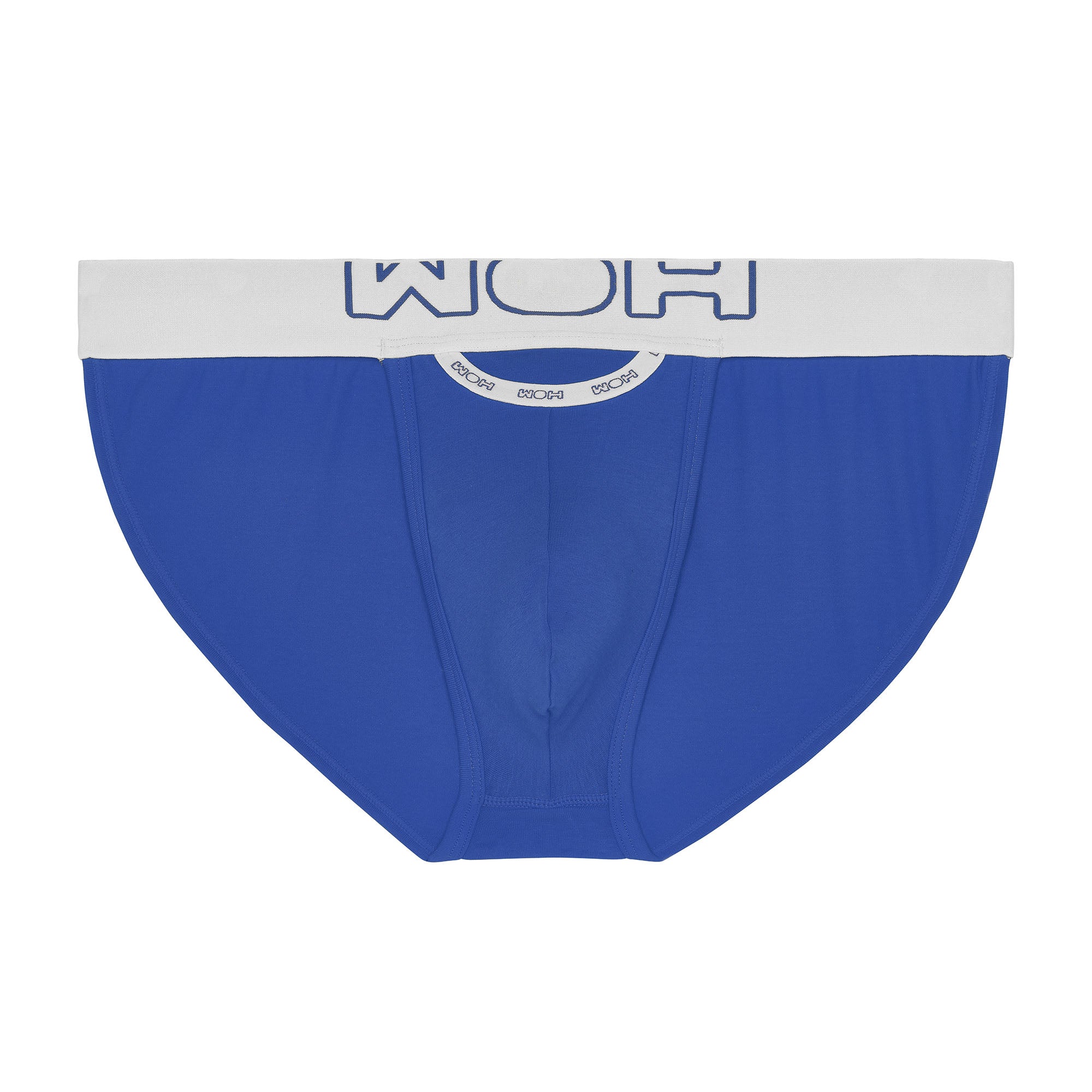 WOH Men Thong Briefs - Sexy Fun, Cotton Blend, Fly, Plain Colour