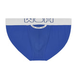 WOH Men Thong Briefs - Sexy Fun, Cotton Blend, Fly, Plain Colour
