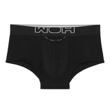 WOH Herren Trunk - Sexy Fun, Basic Shorts, Logo, Baumwoll-Stretch, einfarbig