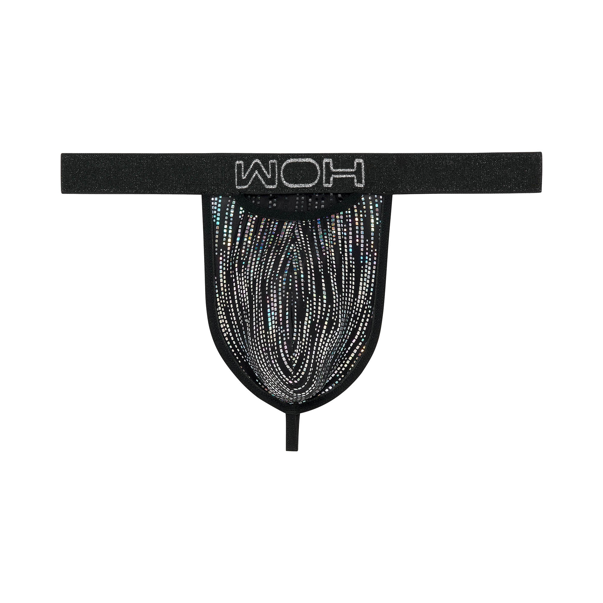 WOH Men G-String - Pure Seduction, glitter, lace, plain colour