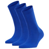 FALKE Damen Socken 3er Pack - Family SO, Kurzsocken, einfarbig