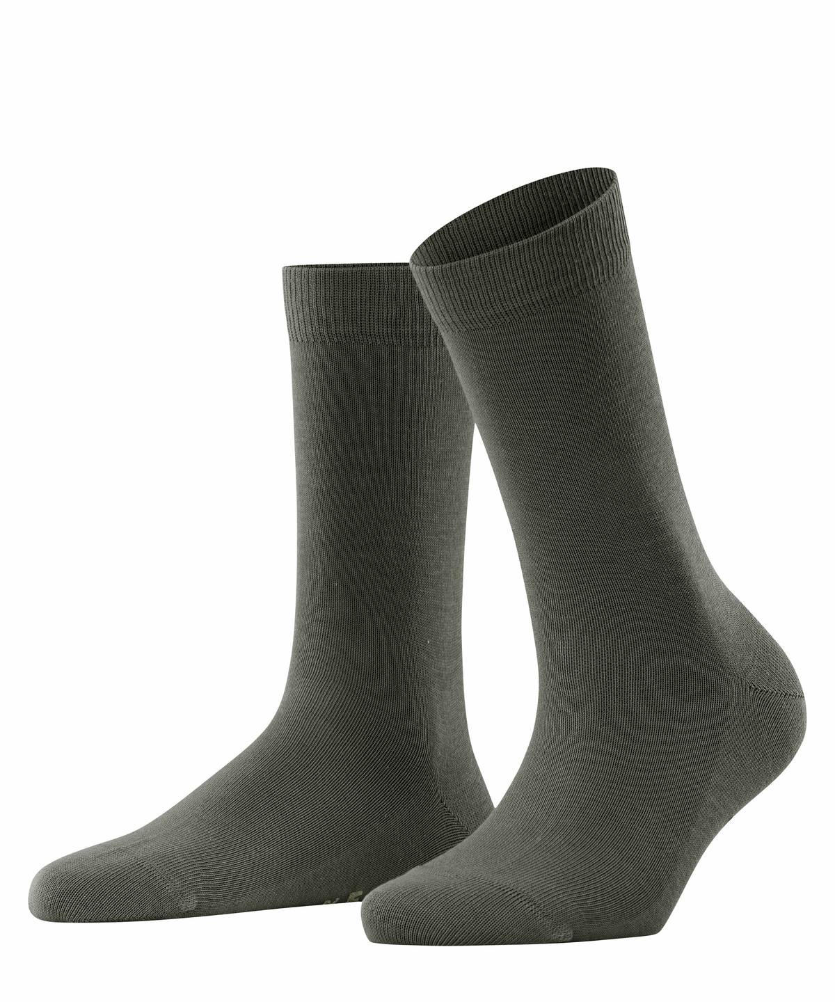 FALKE Damen Socken - Family SO, Kurzsocken, einfarbig