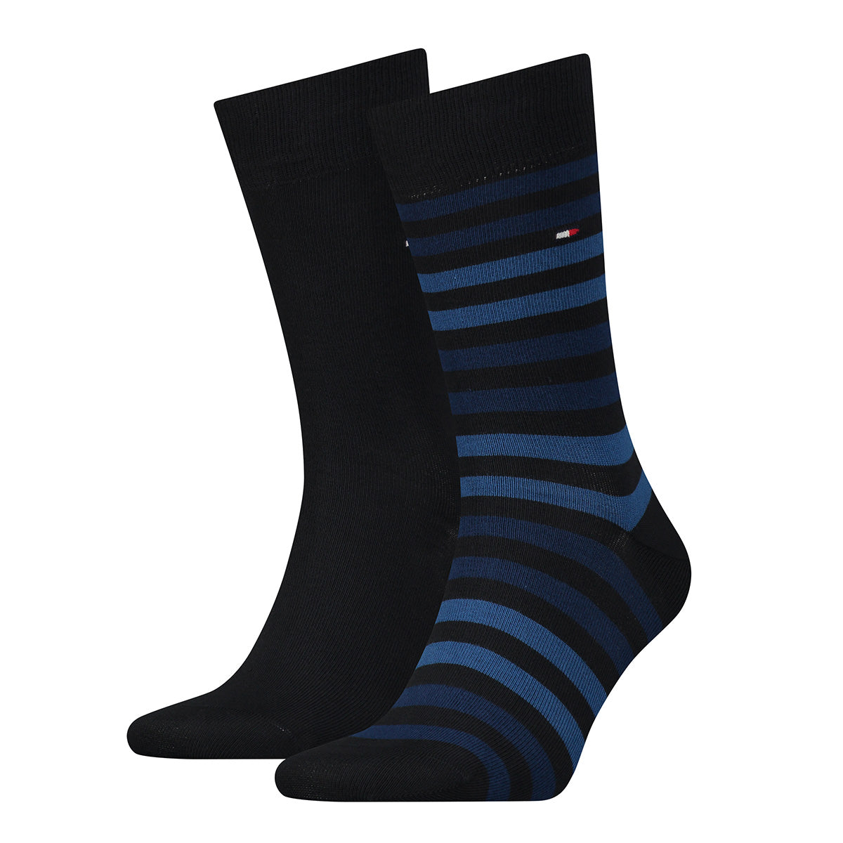 TOMMY HILFIGER Herren Socken, 2er Pack - Duo Stripe Sock, Strümpfe