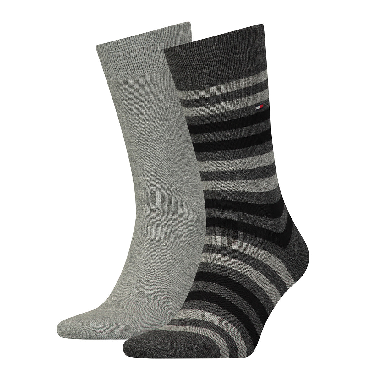 TOMMY HILFIGER Herren Socken, 2er Pack - Duo Stripe Sock, Strümpfe