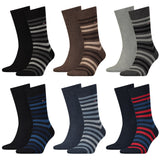 TOMMY HILFIGER Herren Socken, Vorteilspack - Duo Stripe Sock, Strümpfe