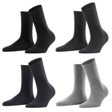 FALKE Damen Socken - Vorteilspack, Softmerino SO, Kurzsocken, einfarbig