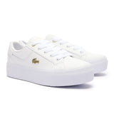 LACOSTE women's sneakers - ZIANE PLATFORM, trainers, platform sole, genuine leather