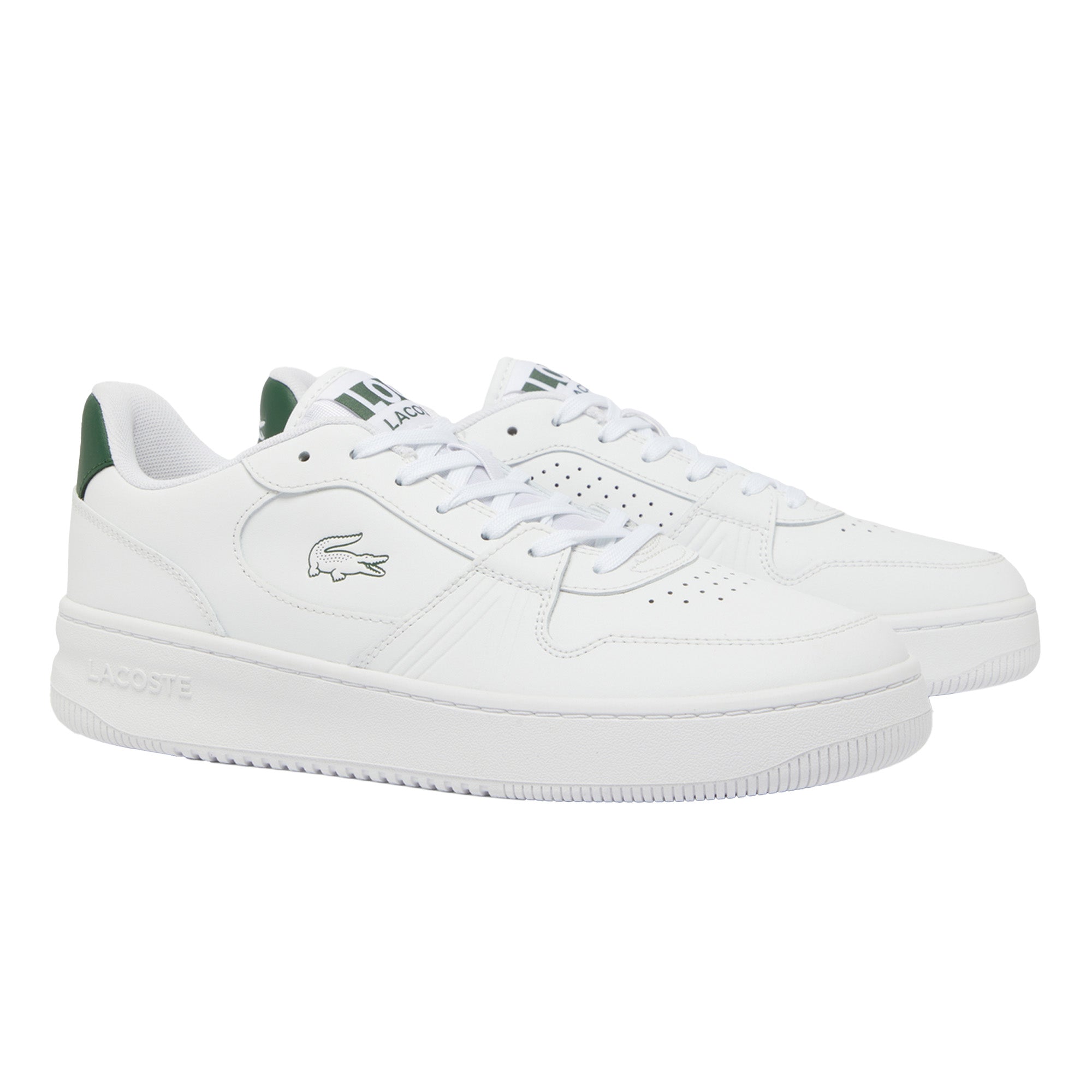 LACOSTE Herren Sneaker - L001 SET, Turnschuhe, Retro, Logo, Echtleder