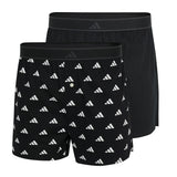 adidas men woven boxer shorts, 2-pack - woven boxer, shorts, woven fabric, cotton
