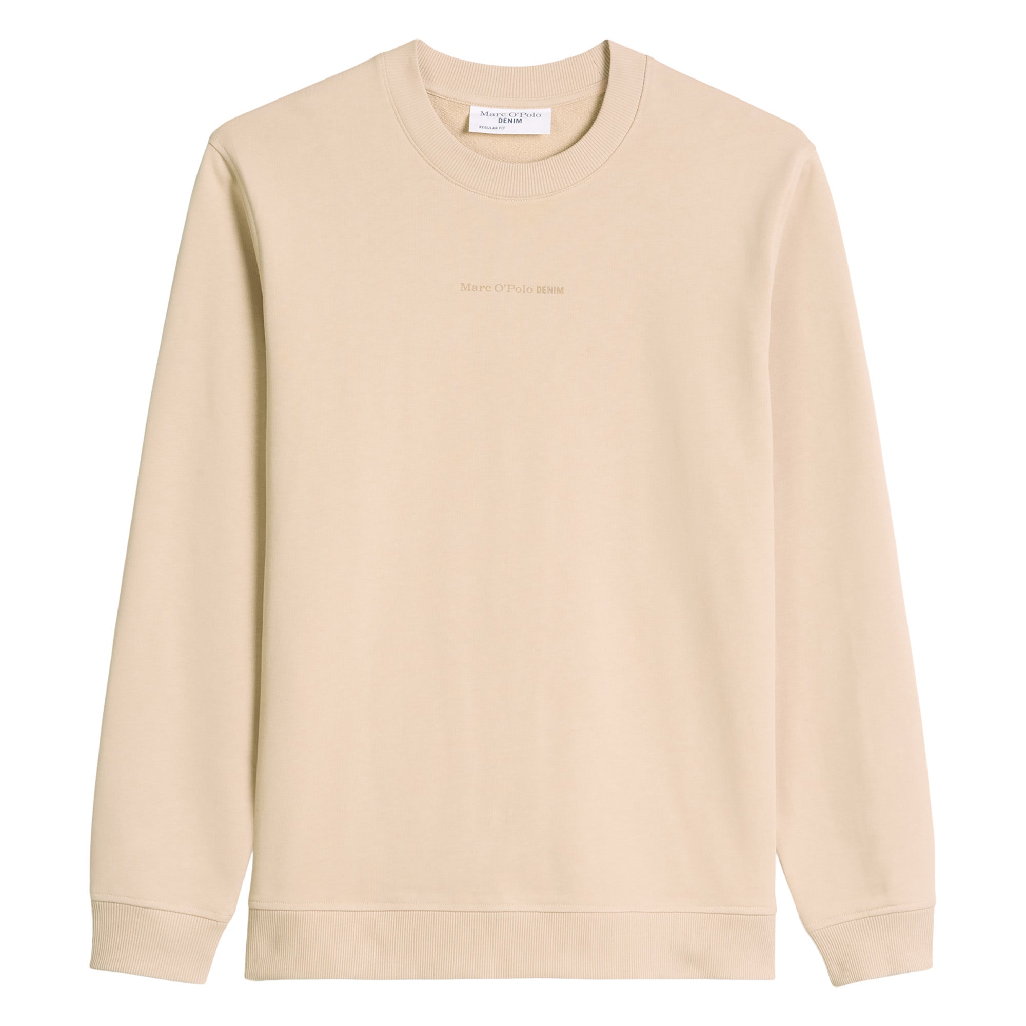 Marc O'Polo Denim Men's Sweatshirt - Crew Neck, Regular Fit, Cotton, Logo