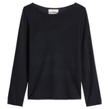 Marc O'Polo Women’s Knit Sweater - Knit Pullover, Merino Wool, Fine Knit, Boat Neck, Slim Fit