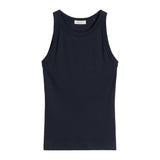 Marc O'Polo Women's Tank Top - T-SHIRT SLEEVELESS, ribbed jersey, cotton