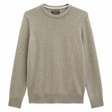 Marc O'Polo Men's Knit Sweater - Long-Sleeve Pullover, Regular Fit, Crew Neck, Chunky Knit, Wool Blend