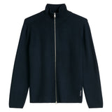 Marc O'Polo Men's Knit Cardigan with Stand Collar - Long-Sleeve Cardigan, Milano Knit, Regular Fit, Cotton