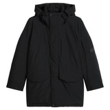 Marc O'Polo Men’s Winter Jacket - Stadium Jacket, Long Parka, Hood, Water-Repellent