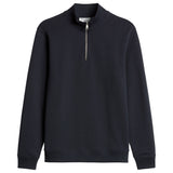 Marc O'Polo Denim Herren Troyer-Sweatshirt - Sweat Troyer, Stehkragen, Bio-Baumwolle, Regular Fit