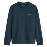 Marc O'Polo Men's Sweatshirt - Long Sleeve, Round Neck, Regular Fit, Print, Cotton
